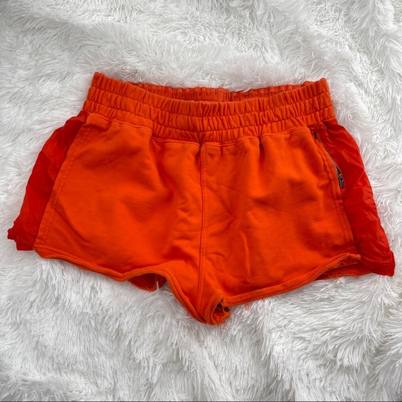Free People Pants - Free People Movement Orange Shorts